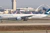 Cathay Pacific Boeing 777 at Los Angles (Dec 2021)
