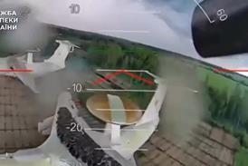 Russian A-50 Ukraine drone strike